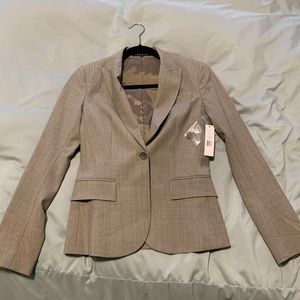 Theory Blazer Gabe Dark Barley Brand New!